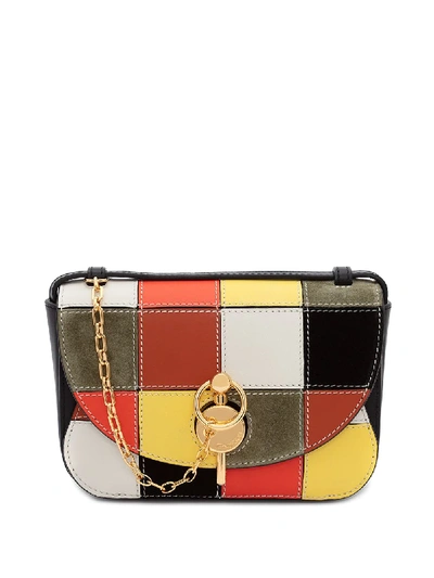 Shop Jw Anderson Keyts Colour-block Crossbody Bag In Black