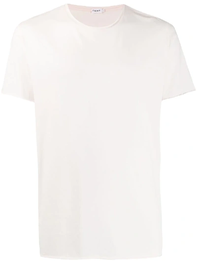 Shop Filippa K M Roll Round Neck T-shirt In Pink