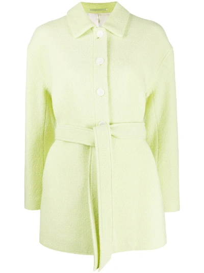 Shop Filippa K Lima Wool Coat In Green