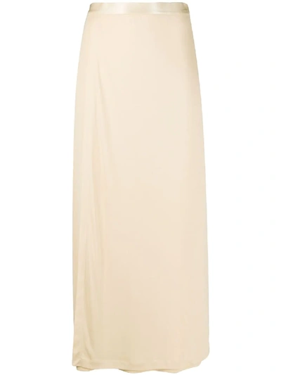 Shop Filippa K Viola Wrap-style Skirt In Neutrals