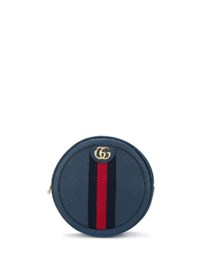 Shop Gucci Mini Ophidia Backpack In Blue