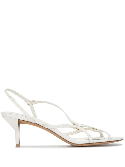 Shop 3.1 Phillip Lim / フィリップ リム Ring-detail Strappy 80mm Sandals In White