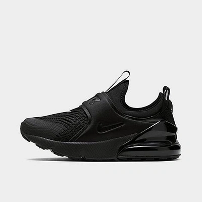 Shop Nike Little Kids' Air Max 270 Extreme Casual Shoes In Black/black/black