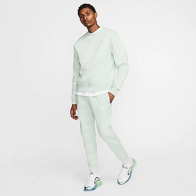 Shop Nike Men's Sportswear Club Fleece Jogger Pants In Green