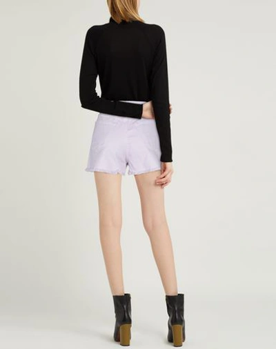 Shop Rag & Bone Denim Shorts In Lilac
