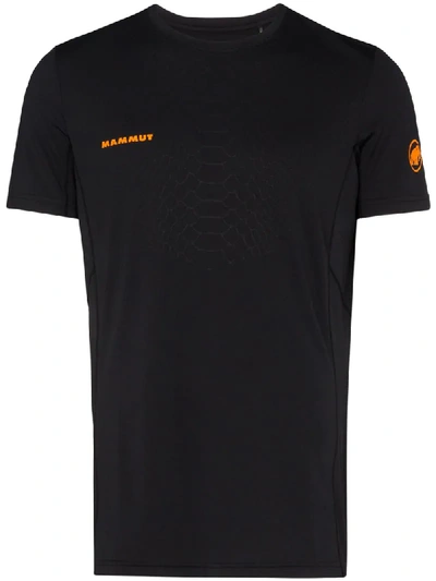 Shop Mammut Moench Light T-shirt In Black