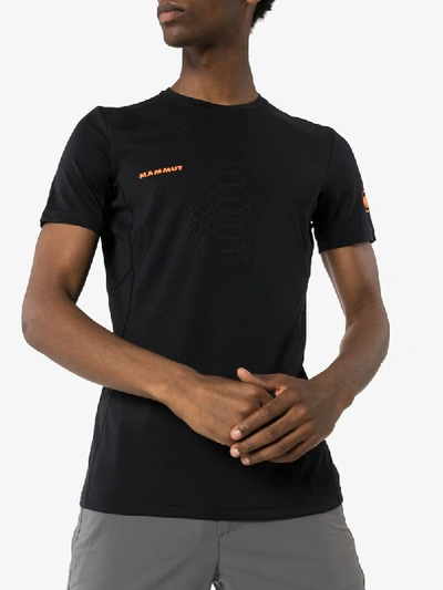 Shop Mammut Moench Light T-shirt In Black