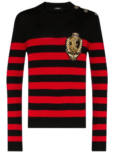 Balmain on sale jumper red