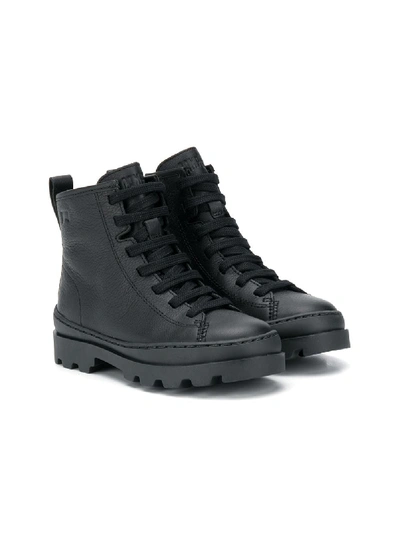 Camper Brutus High Top Sneaker In Black