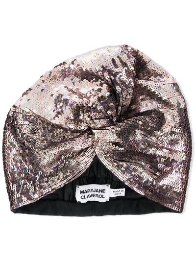 Shop Mary Jane Claverol Adele Turban In Pink