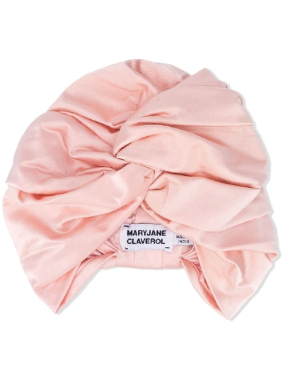 Shop Mary Jane Claverol Maggie Turban In Pink