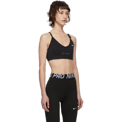 Shop Alyx Black Nike Edition Victory Bra In 001 Black