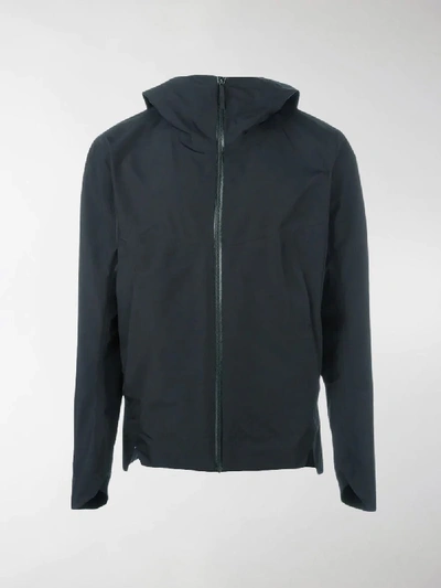 Shop Veilance Hooded Windbreaker In Black