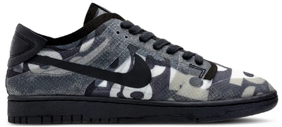 Pre-owned Nike Dunk Low Comme Des Garcons Print (women's) In Black/white