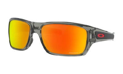 Shop Oakley Turbine Sunglasses In Grey