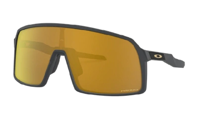 Shop Oakley Sutro Sunglasses In Matte Carbon