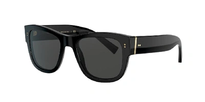 Shop Dolce & Gabbana Dolce&gabbana Man Sunglass Dg4338 In Dark Grey