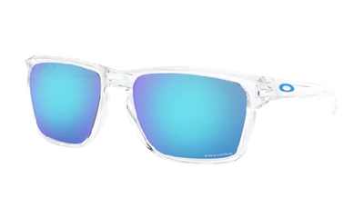 Shop Oakley Sylas Sunglasses In Polished Clear