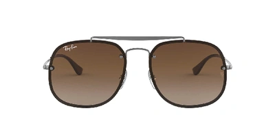 Shop Ray Ban Ray In Brown Gradient