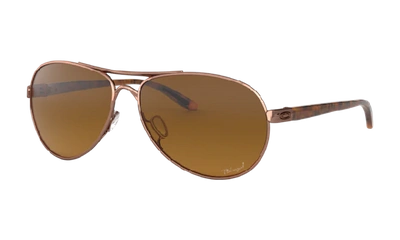 Shop Oakley Feedback Sunglasses In Gold