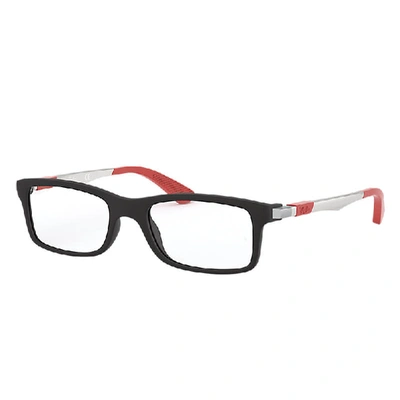 Shop Ray Ban Rb1588 Eyeglasses Silver Frame Multicolor Lenses 47-16