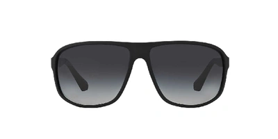 Shop Emporio Armani Man Sunglasses Ea4029 In Gradient Grey