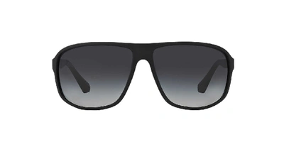 Shop Emporio Armani Man Sunglass Ea4029 In Gradient Grey