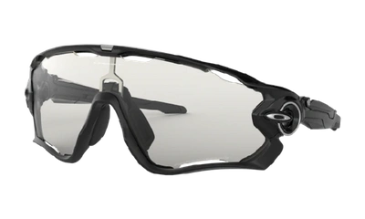 Oakley Jawbreaker Shield-frame Sunglasses In Black