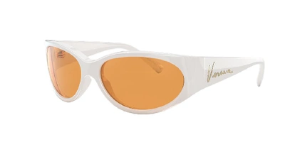 Shop Versace Man Sunglasses Ve4386 In Orange