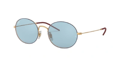 Shop Ray Ban Ray In Light Blue Classic