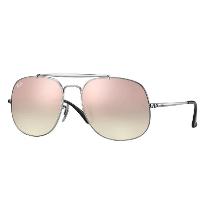 Shop Ray Ban Rb3561 Sunglasses In Silver