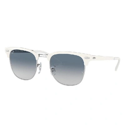 Shop Ray Ban Rb3716 Sunglasses In White