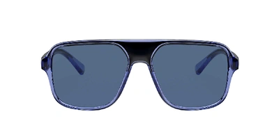 Shop Dolce & Gabbana Dolce&gabbana Man Sunglass Dg6134 In Dark Blue