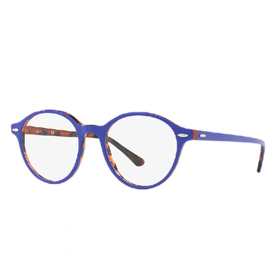 Ray Ban Dean Eyeglasses Violet Frame Clear Lenses Polarized 48-19 In Violet