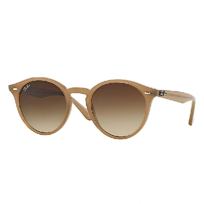 Ray Ban Rb2180 Sunglasses Light Brown Frame Brown Lenses 49-21 In Light Brown
