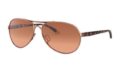 Shop Oakley Feedback Sunglasses In Gold