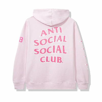 Pre-owned Anti Social Social Club  Sports Hoodie Pink