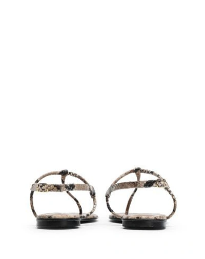 Shop 8 By Yoox Toe Strap Sandals In Beige