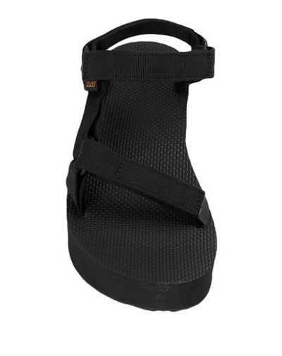 Shop Teva Flatform Universal W Sandalo Woman Sandals Black Size 10 Recycled Polyester