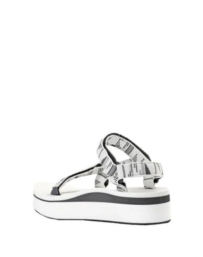 Shop Teva Sandals In White