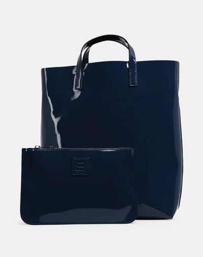 Shop 8 By Yoox Handbag In Dark Blue