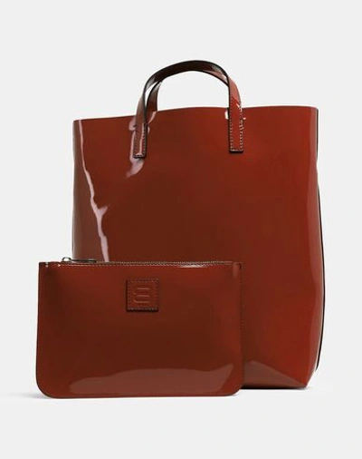 Shop 8 By Yoox Handbag In Brick Red