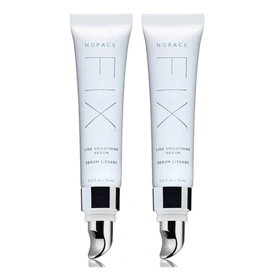 Shop Nuface Fix Line Smoothing Serum Duo (worth $98.00) 2-month Supply
