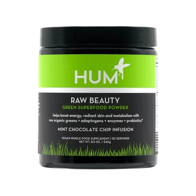 Shop Hum Nutrition Raw Beauty To Go Green Superfood Powder Mint Chocolate Chip Infusion 8.5 oz