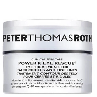 Shop Peter Thomas Roth Power K Eye Rescue Eye Treatment For Dark Circles-fine Lines 15ml