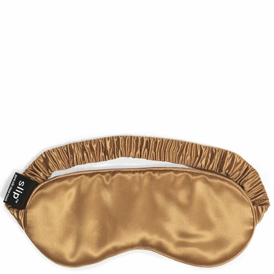 Shop Slip Silk Sleep Mask (various Colors) In Gold