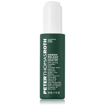 Shop Peter Thomas Roth Green Releaf Calming Face Oil 30ml