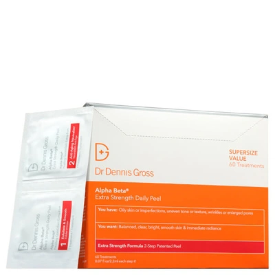 Shop Dr Dennis Gross Skincare Skincare Alpha Beta Extra Strength Daily Peel (pack Of 60, Worth $204)