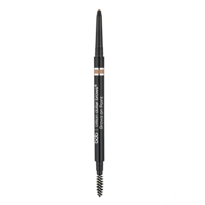 Shop Billion Dollar Brows Brows On Point Micro Pencil (various Shades) In Light Brown