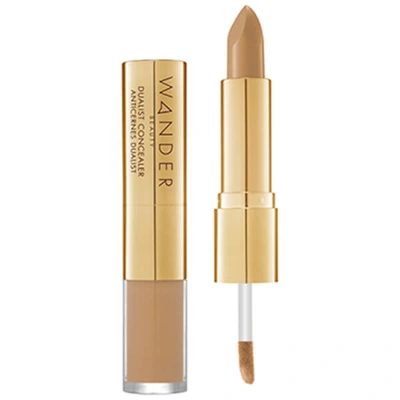 Shop Wander Beauty Dualist Matte And Illuminating Concealer 0.12 oz (various Shades) In Medium